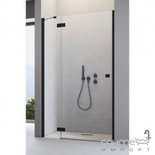 Душевая дверь в нишу Radaway Essenza New Black DWJ 100 левосторонняя 385014-54-01L