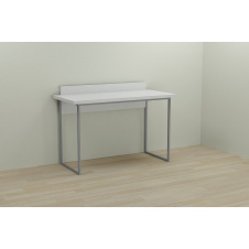 Фото - Компьютерный стол Ferrum-decor Скай 75x120x70 серый ДСП Белое 32мм Компьютерный стол Ferrum-decor Скай 75x120x70 серый ДСП Белое 32мм