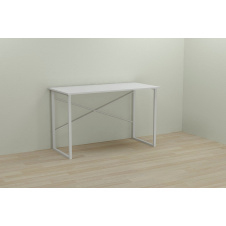 Фото - Комп'ютерний стіл Ferrum-decor Дейв 75x100x60 білий ДСП Біле 16мм Комп'ютерний стіл Ferrum-decor Дейв 75x100x60 білий ДСП Біле 16мм