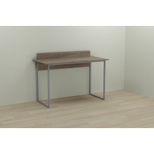 Комп'ютерний стіл Ferrum-decor Скай 75x100x70 сірий ДСП Дуб Сонома Труфель 16мм