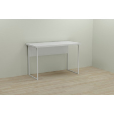 Фото - Комп'ютерний стіл Ferrum-decor Коді 75x140x70 білий ДСП Біле 32мм Комп'ютерний стіл Ferrum-decor Коді 75x140x70 білий ДСП Біле 32мм