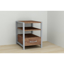 Фото - Тумба Ferrum-decor Вів'єн 1/1 50x41x40 см Дуб (XK00105) Тумба Ferrum-decor Вів'єн 1/1 50x41x40 см Дуб (XK00105)