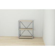 Этажерка Ferrum-decor Конект 73x60x28 см Дуб сонома (XK00232)