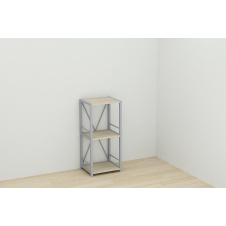 Этажерка Ferrum-decor Конект 73x34x28 см Дуб сонома (XK00268)