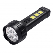 Светодиодный аккумуляторный фонарик SUN yd-658-4 с COB USB зарядкой 4 LED