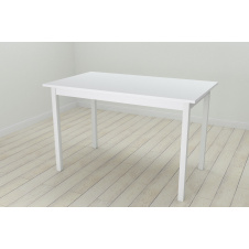 Стіл кухонний Ferrum-decor Маріо 75x120x70 Білий ДСП Біле 16мм (MAR0029)