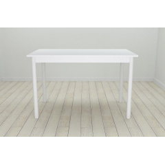 Стіл кухонний Ferrum-decor Беніта 75x120x80 Білий ДСП Біле 16мм (BEN0036) Южноукраїнськ