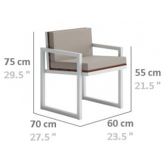 Обіднє крісло у стилі LOFT (NS-1093) Житомир