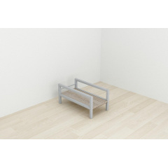 Підставка для системного блоку Ferrum-decor Нікі 21x24x45 Сірий ДСП Сонома Трюфель 16мм (NIK0019) Тернопіль