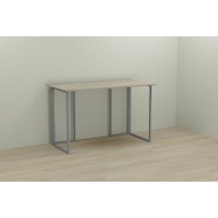 Комп'ютерний стіл Ferrum-decor Ханна 75x140x70 сірий ДСП Дуб Сонома 16мм Київ