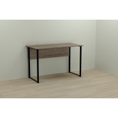 Компьютерный стол Ferrum-decor Курт 75x120x70 черный ДСП Дуб Сонома Труфель 16мм Киев