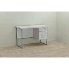 Комп'ютерний стіл Ferrum-decor Гаррі 75x120x70 сірий ДСП Біле 32мм Київ