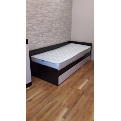 Кровать Соната Эверест 80х190 см с ящиками Венге с белым (psg_UK-6415014) Черкассы