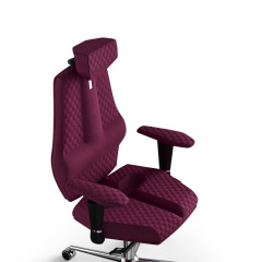 Кресло KULIK SYSTEM NANO Ткань с подголовником со строчкой Розовый (16-901-WS-MC-0508) Киев