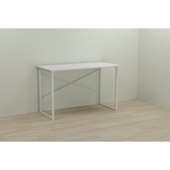 Компьютерный стол Ferrum-decor Дейв 75x120x70 белый ДСП Белое 16мм Тернополь