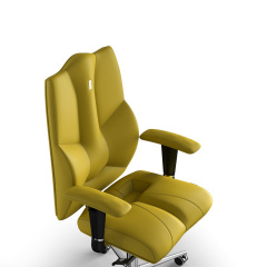 Крісло KULIK SYSTEM BUSINESS Екошкіра без підголівника без рядка Жовтий (6-909-BS-MC-0211) Мелітополь