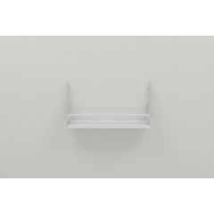 Полка настенная Ferrum-decor Изи 260x600x150 металл Белый ДСП Белое 16 мм (IZI0029) Кропивницкий