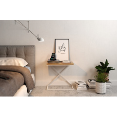 Приліжковий столик у стилі LOFT (NS-1478) Токмак