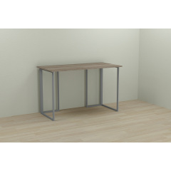 Комп'ютерний стіл Ferrum-decor Ханна 75x120x70 сірий ДСП Дуб Сонома Труфель 16мм Васильків