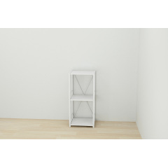 Етажерка Ferrum-decor Конект 73x34x28 см Білий (XK00259) Ворожба
