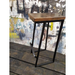 Барный стул GoodsMetal в стиле LOFT 750х350х350 БС1 Черкассы
