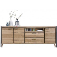 Тумба подставка для TV в стиле LOFT (NS-2148) Ровно