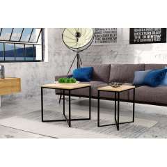Кавовий журнальний столик у стилі LOFT (NS-616) Обухів