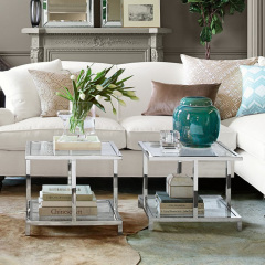 Кофейный журнальный столик в стиле LOFT (NS-696) Изюм