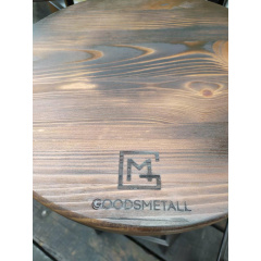 Барный стул GoodsMetall в стиле ЛОФТ 750х300х300 мм Дублин Черновцы