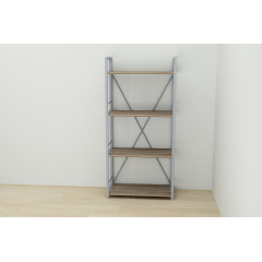Етажерка Ferrum-decor Конект 120x60x28 см Дуб сонома (XK00215) Суми