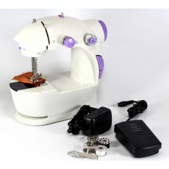 Міні швейна машинка Sewing Machine FHSM-201 4 в 1 з підсвічуванням та адаптером Черкаси
