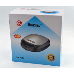 Сендвичница вафельница гриль 4 в 1 Domotec MS 7704 Николаев
