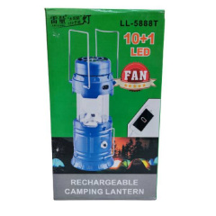 Фонарь лампадка кемпинговый раздвижной 10+1 led с солнечной батареей и Power Bank Charge LL-588 T Черновцы