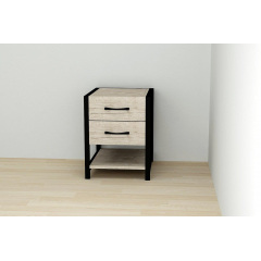 Тумба Ferrum-decor Вивьен 2/1 50x41x40 см Дуб (XK00128) Киев