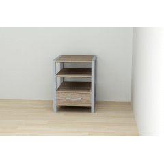 Тумба Ferrum-decor Вивьен 1/1 50x41x40 см Дуб Сонома (XK00107) Ромны