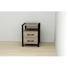 Тумба Ferrum-decor Вів'єн 2/2 50x41x40 см Дуб Сонома (XK00113) Чернівці