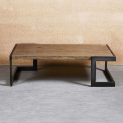Столик журнальний, кавовий GoodsMetall у стилі Loft 700х500х450 "Жокей" Київ