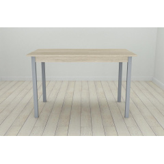 Стол кухонный Ferrum-decor Марио 75x120x70 Серый ДСП Сонома 16мм (MAR0053) Доманёвка