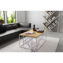 Кофейный журнальный столик в стиле LOFT (NS-472) Черноморск