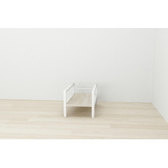 Підставка для системного блоку Ferrum-decor Нікі 21x24x45 Білий ДСП Сонома 16мм (NIK0011) Київ