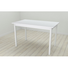 Стіл кухонний Ferrum-decor Маріо 75x120x70 Білий ДСП Біле 16мм (MAR0029) Первомайськ