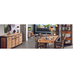 Комод у стилі LOFT (NS-240) Київ