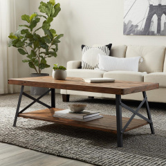 Кофейный журнальный столик в стиле LOFT (NS-485) Ковель