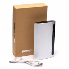 Портативное зарядное устройство Wonder 18000mah серый металлик Доманёвка