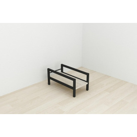Подставка для системного блока Ferrum-decor Ники 21x24x45 Черный ДСП Сонома 16мм (NIK0004)