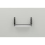 Полка настенная Ferrum-decor Изи 260x600x150 металл Черный ДСП Белое 16 мм (IZI0022) Чугуев