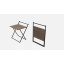 Стол трансформер Компакт 1 Ferrum-decor 750x790x720 Черный металл ДСП Дуб Сонома Трюфель 16 мм (KOM105) Днепр