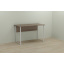 Комп'ютерний стіл Ferrum-decor Курт 75x120x60 білий ДСП Дуб Сонома Труфель 16мм Дніпро