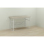 Компьютерный стол Ferrum-decor Раян 75x120x70 белый ДСП Дуб Сонома 32мм Кременчуг