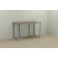 Компьютерный стол Ferrum-decor Ханна 75x120x60 серый ДСП Дуб Сонома Труфель 16мм Ужгород